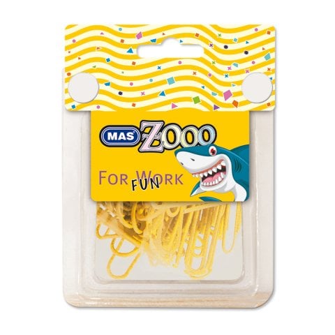 Mas Zoo Plastik Kutuda Sarı Renk Ataş No:3