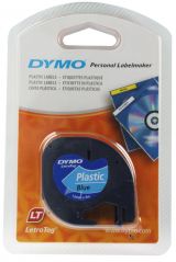 DYMO LetraTag Plastik Şerit (12 mm X 4 mt) Mavi (59426) S0721650