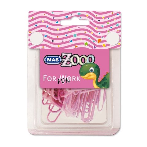 Mas Zoo Plastik Kutuda Pembe Renk Ataş No:3