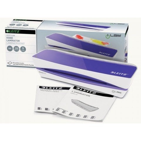 Leitz Laminasyon Makinesi Ilam Home A4 Mor