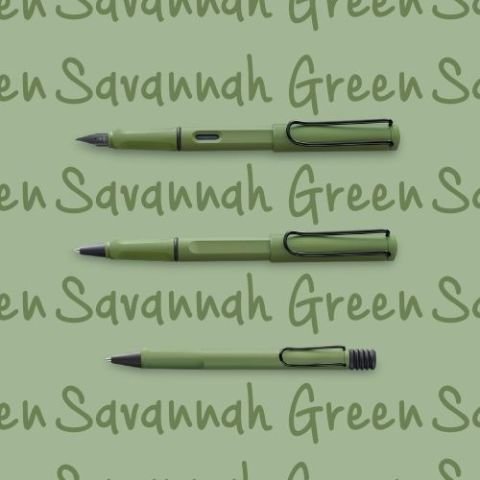 Lamy Safari 2021 Özel Üretim Savannah Green Dolma Kalem 41S-M