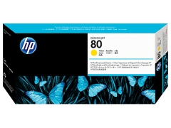 HP 80 Sarı DesignJet Baskı Kafası ve Baskı Kafası Temizleyici (C4823A)