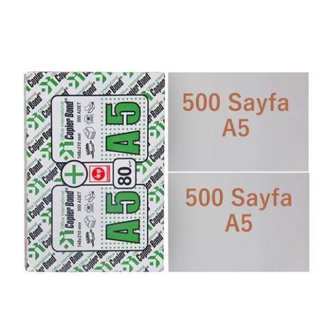 Vege A5 80 gr Fotokopi Kağıdı 2'li Paket