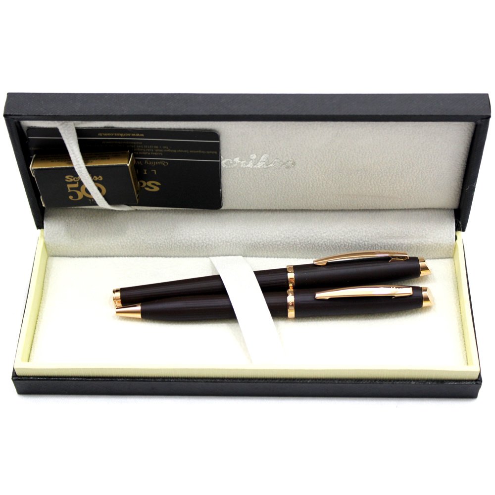Scrikss 39 Dolmakalem + Tükenmez Rose Gold Tk