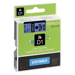 DYMO D1 Yedek Şerit 12 mm x 7 mt Mavi/ Siyah (45016) S0720560