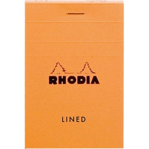 Rhodia A7 Turuncu Kapak Kareli Bloknot 80 Sayfa