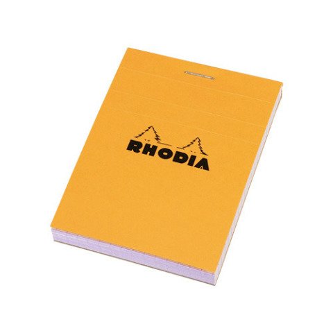 Rhodia 14.8x21 Turuncu Kapak Kareli Bloknot 80 Sayfa