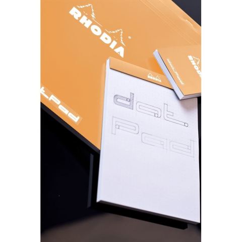 Rhodia A5 Turuncu Kapak Dot Bloknot 80 Sayfa 14.8x21cm