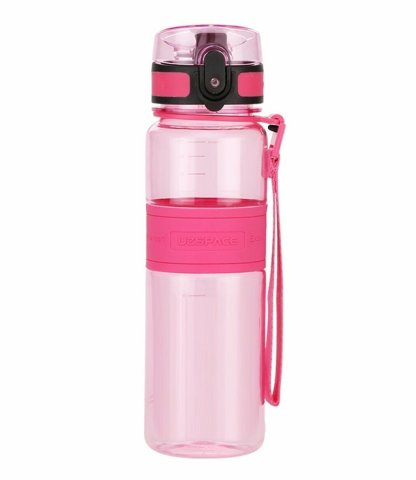Uzspace Tritan 1000 ml Matara Pembe