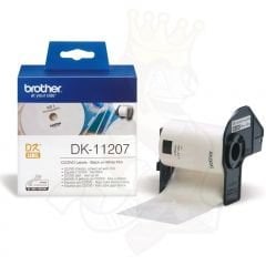 Brother DK-11207 CD/DVD Etiketi 58x58 mm