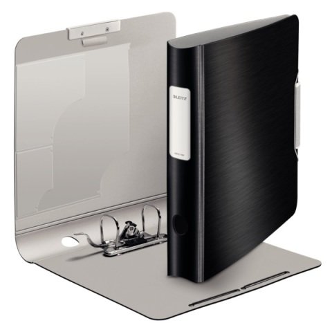Leitz 1109 Klasör 180° PP Active Style Dar Saten Siyah
