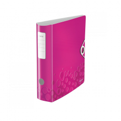 Leitz 1106 Klasör 180° PP Active Wow Geniş Metalik Pembe