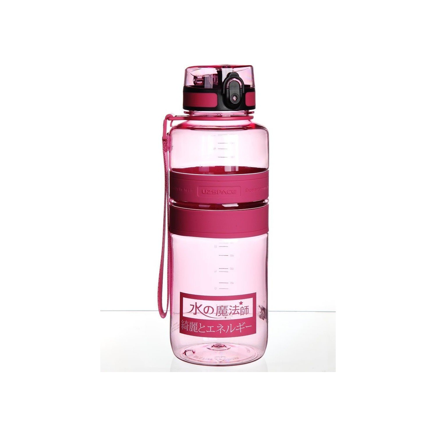 Uzspace Tritan 1500 ml Matara Pembe