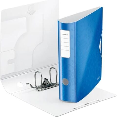 Leitz 1106 Klasör 180° PP Active Wow Geniş Metalik Mavi
