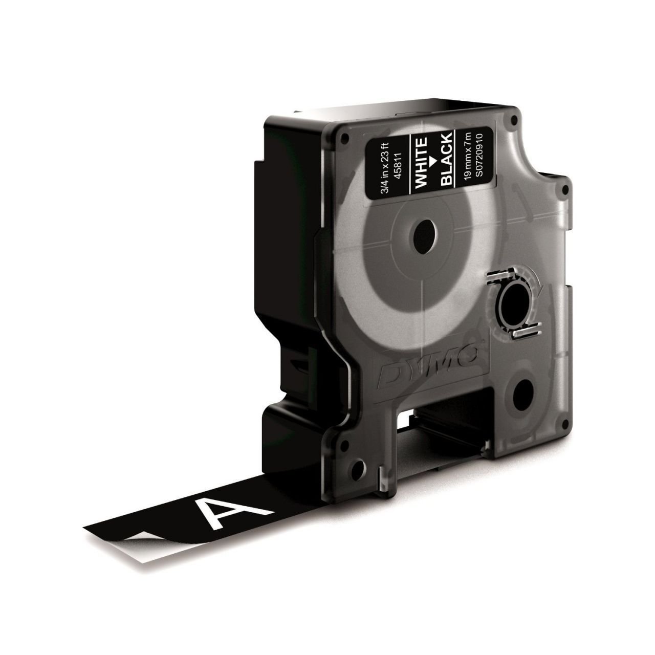 DYMO D1 Yedek Şerit 19 mm x 7 mt Siyah/Beyaz (45811) S0720910