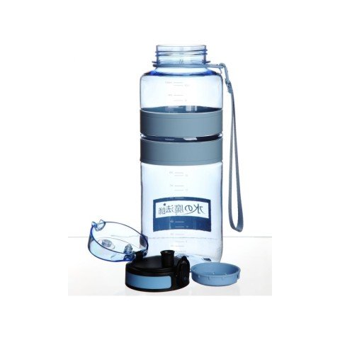 Uzspace Tritan 1500 ml Matara Gri
