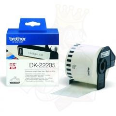 Brother DK-22205 Sürekli Etiket 62x30.48 mm