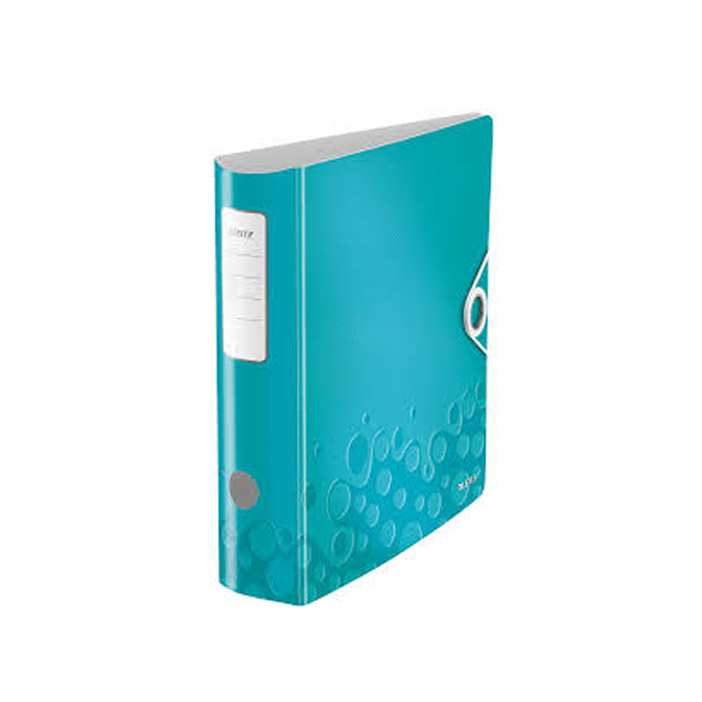 Leitz 1106 Klasör 180° PP Active Wow Geniş Metalik Buz Mavisi