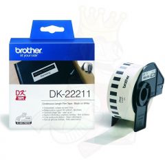 Brother DK-22211 Sürekli Film Etiket 29x15.24 mm