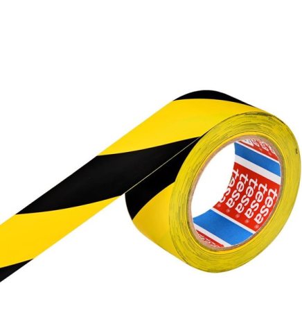 Tesa Yer İşaretleme Bandı 33x50 Sarı Siyah