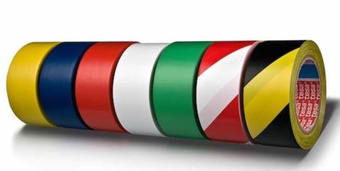 Tesa Yer İşaretleme Bandı 33x50 Sarı Siyah