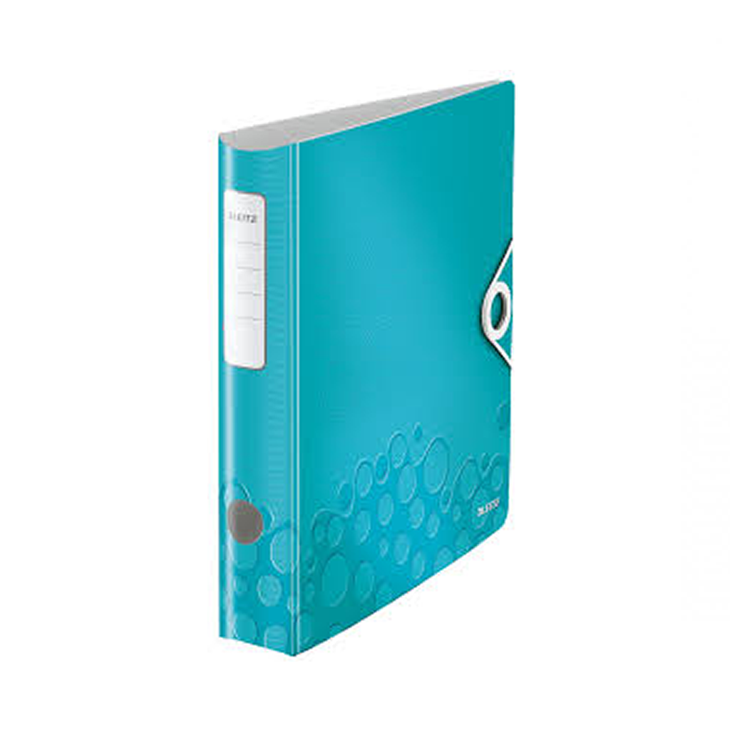 Leitz 1107 Klasör 180° PP Active Wow Dar Metalik Buz Mavisi
