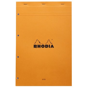 Rhodia Seyes A4+ Turuncu Kapak Bloknot 80 Sayfa 21x31.8cm