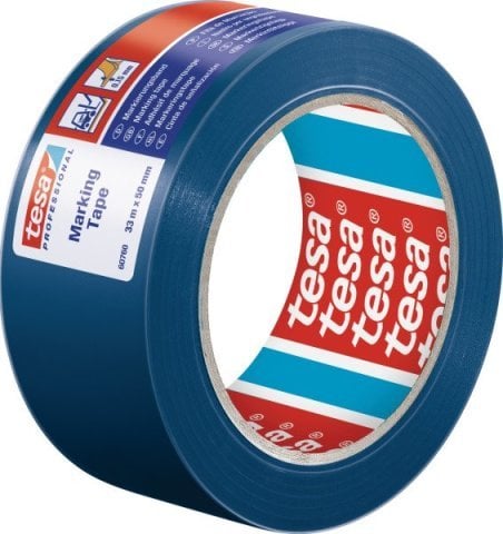 Tesa Yer İşaretleme Bandı 33x50 Mavi
