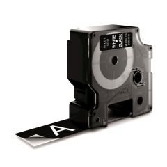 DYMO D1 Yedek Şerit 24 mm x 7 mt Siyah/Beyaz (53721) S0721010