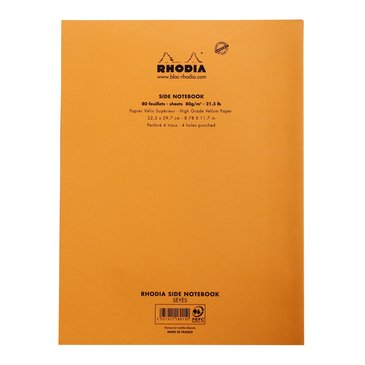 Rhodia Seyes A4 Turuncu Kapak Bloknot 80 Sayfa