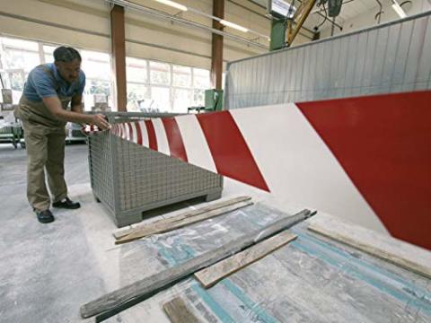 Tesa Yer İşaretleme Bandı 33x50 Kırmızı Beyaz