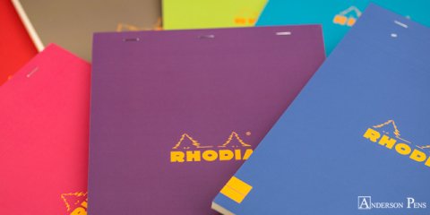 Rhodia Rasperry Kapak Çizgili Bloknot 70 Sayfa 8.5x12cm