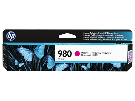 HP 980 Magenta Original Ink Cartridge (D8J08A)