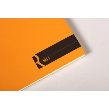 Rhodia A5 Turuncu Kapak Çizgisiz Bloknot 70 Sayfa