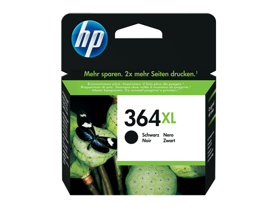 HP 364XL Yüksek Kapasiteli Siyah Orijinal Mürekkep Kartuşu (CN684EE)