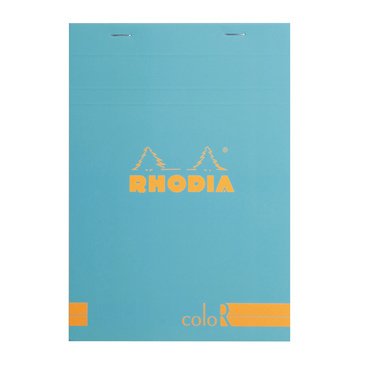 Rhodia A5 Turkuaz Kapak Çizgili Bloknot 70 Sayfa