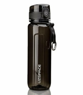 Uzspace Tritan 500 ml Matara Siyah