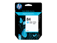 HP 84 69-ml Light Cyan Ink Cartridge (C5017A)