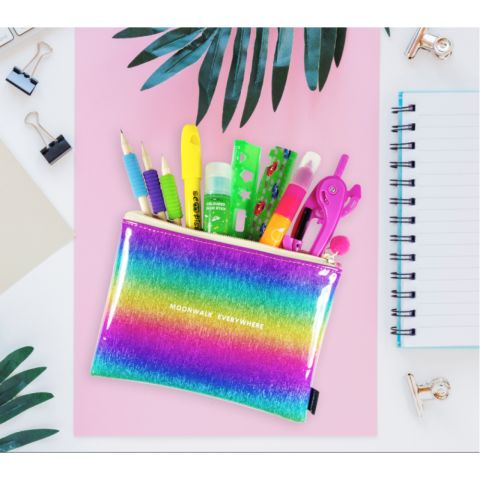 Future Step Rainbow Pullu Kalem Çantası