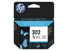 HP 302 Üç Renkli Orijinal Mürekkep Kartuşu (F6U65AE)