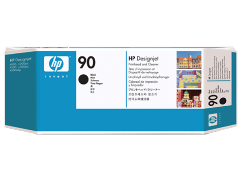 HP 90 Siyah Baskı Kafası ve Baskı Kafası Temizleyicisi (C5054A)