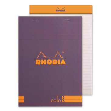 Rhodia A5 Mor Kapak Çizgili Bloknot 70 Sayfa