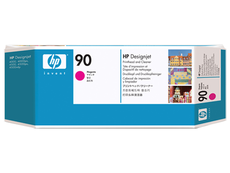 HP 90 Macenta DesignJet Baskı Kafası ve Baskı Kafası Temizleyici (C5056A)