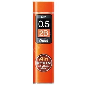 Pentel 0,5 mm 2B Hı-Polymer Ain Stein Kurşun Kalem Ucu