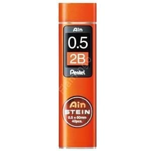 Pentel 0,5 mm 2B Hı-Polymer Ain Stein Kurşun Kalem Ucu
