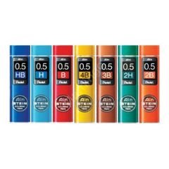 Pentel 0,5 mm 2B Hı-Polymer Ain Stein Kurşun Kalem Ucu