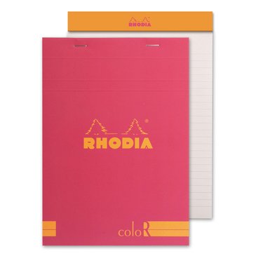Rhodia A5 Rasperry Kapak Çizgili Bloknot 70 Sayfa