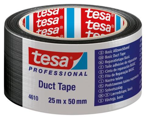 Tesa Tamir Bandı 50mmx25m.Siyah