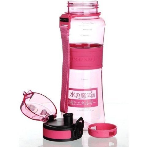 Uzspace Tritan 550 ml Matara Pembe