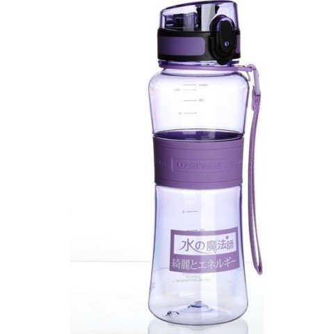 Uzspace Tritan 550 ml Matara Lila